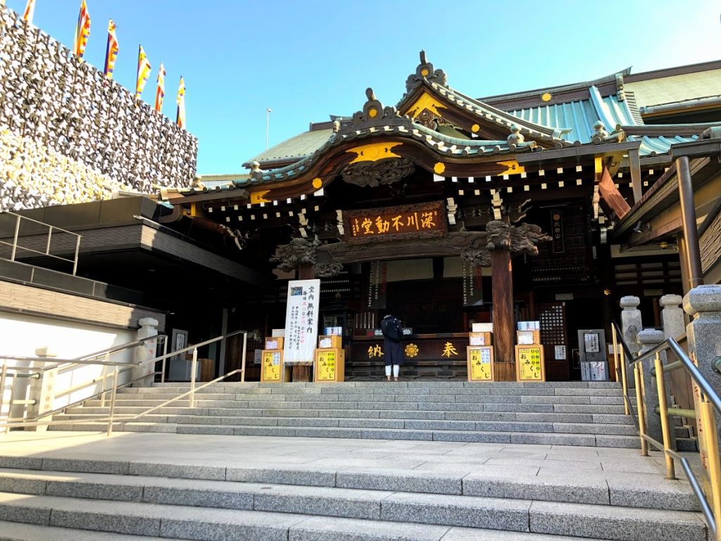 お寺　深川不動堂