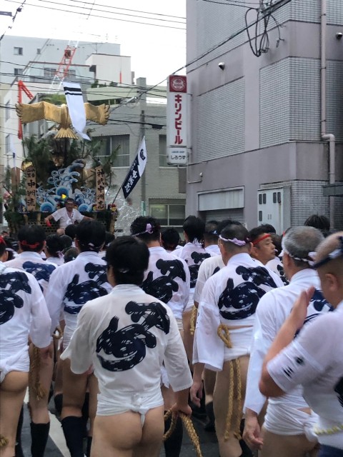 博多山笠　追い山