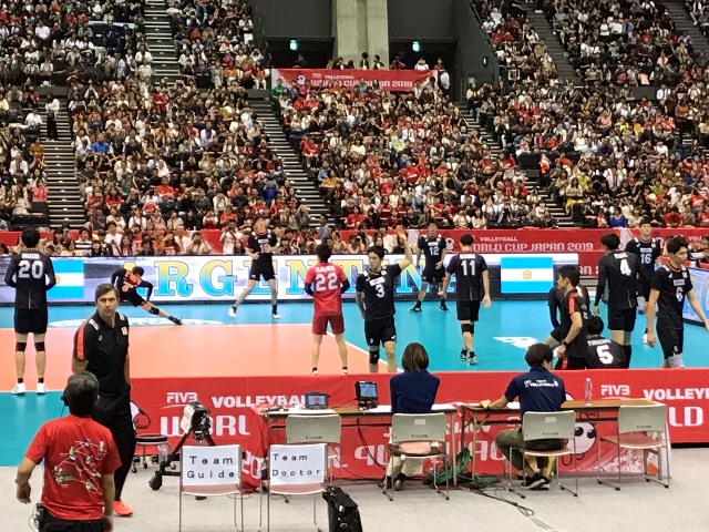 ワールドカップバレー2019　福岡　男子