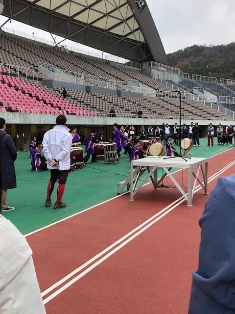 開会式太鼓
