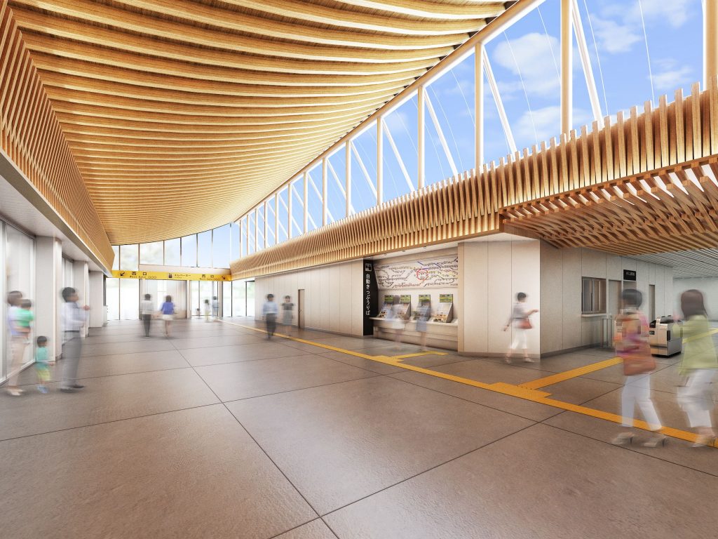 西広島駅内観イメージ