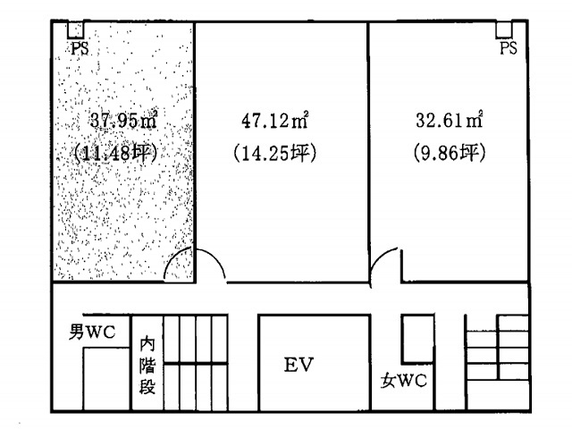 愛織会館基準階間取り図.jpg