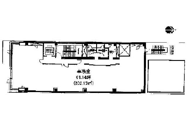 シトゥラスＴビル基準階間取り図.jpg