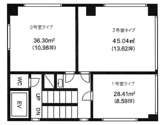 第3東栄（銀座）基準階間取り図.jpg