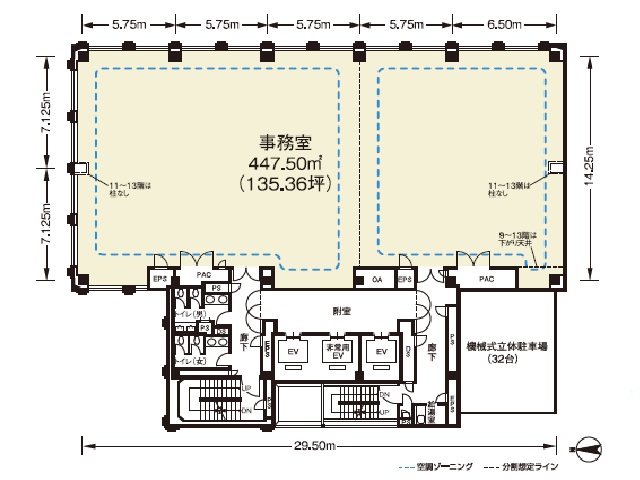 NBF池袋タワー基準階間取り図.jpg