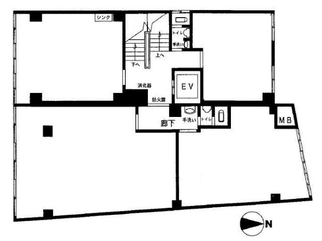 桜橋第一ビル　基準階間取り図.jpg