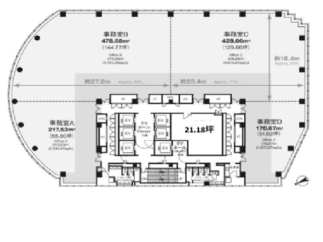 NBFプラチナタワー基準階間取り図.jpg