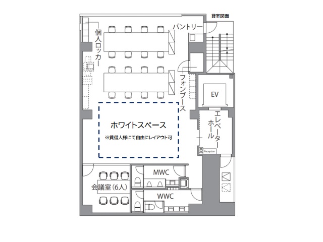 Bizflex東京八重洲基準階間取り図.jpg