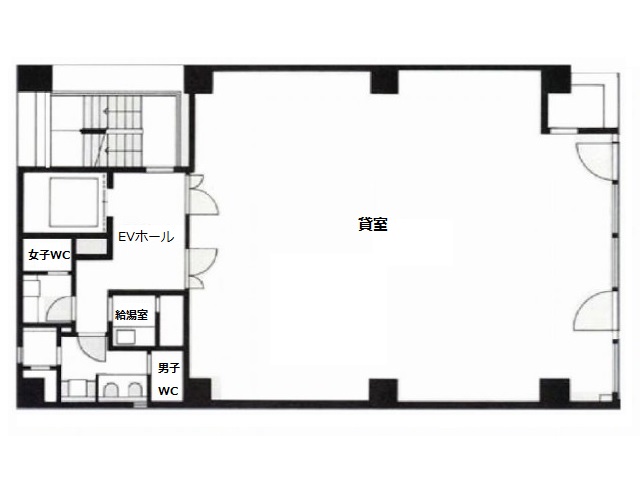 IKKO伏見ビル基準階間取り図.jpg