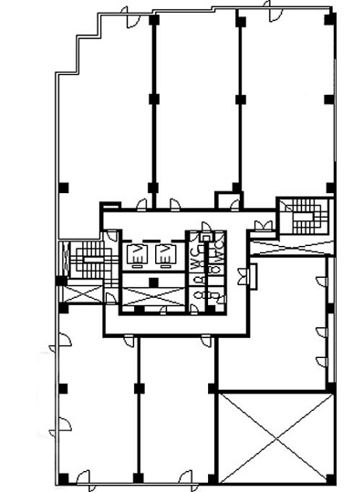 マッセ梅田ビル2号館基準階間取り図.jpg