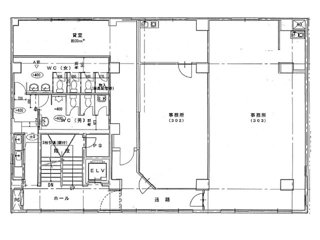 つくしビル基準階間取り図.jpg