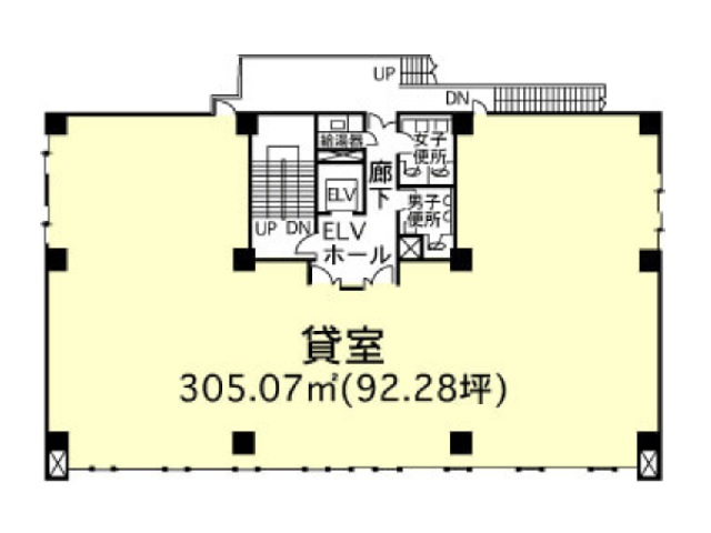 第1安田(鶴屋町)基準階間取り図.jpg