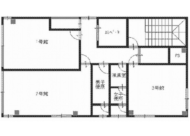 戎四ツ橋ビル　基準階間取り図.jpg