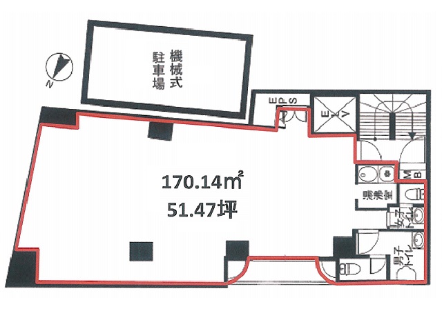 アスカⅤ日本橋基準階間取り図.jpg