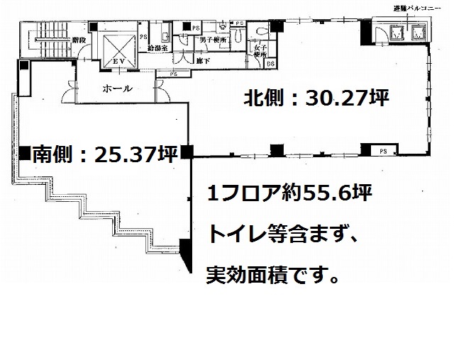 うつぼＧＩＺＡビル基準階間取り図.jpg