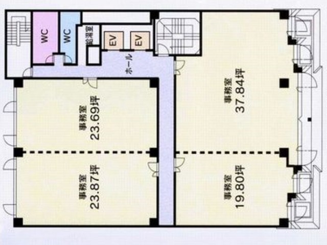 天神大産ビル基準階間取り図.jpg