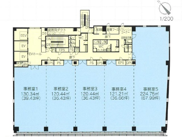 明治安田渡辺ビル基準階間取り図.jpg