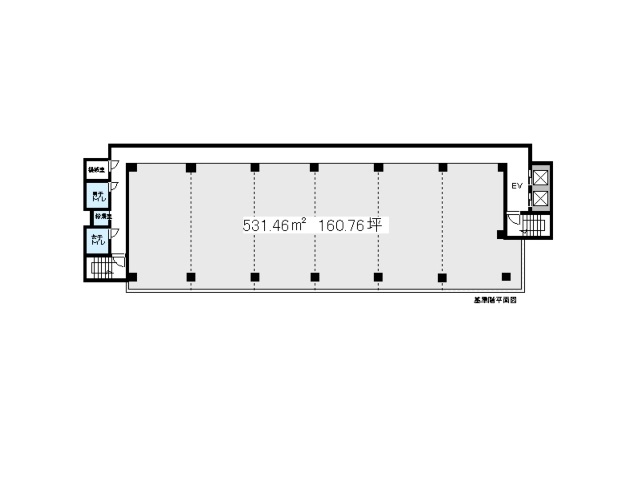 住友生命川崎阿倍野ビル　基準階間取り図.jpg