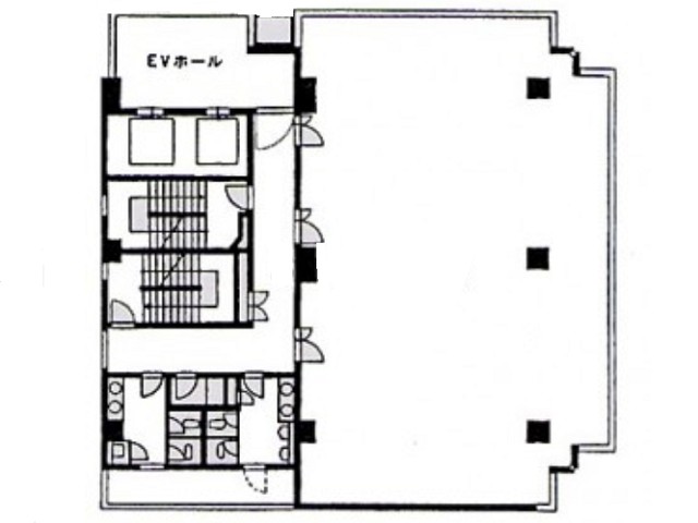 朝日生命松山南堀端ビル基準階間取り図.jpg