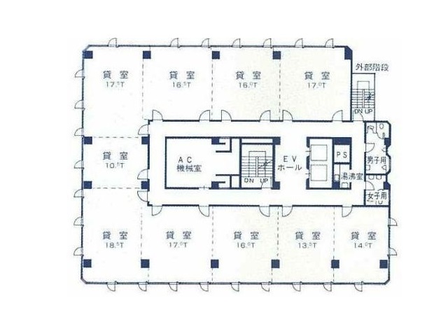 新大阪生島ビル　基準階間取り図.jpg