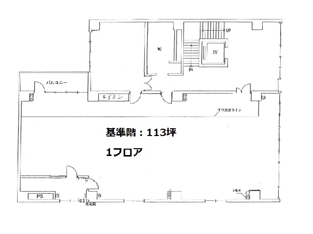 谷口悦第二ビル基準階間取り図.jpg