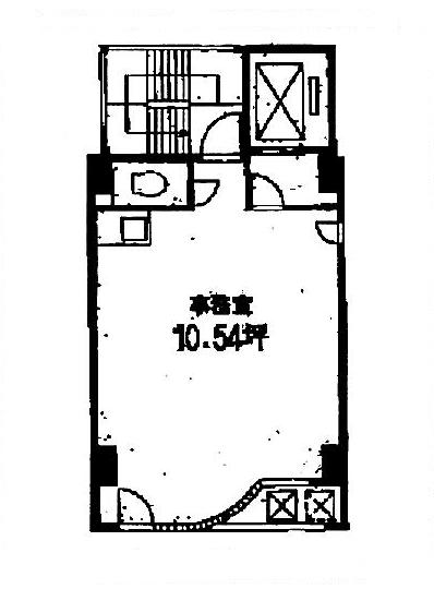 白鳳（八丁堀）10.54T基準階間取り図.jpg