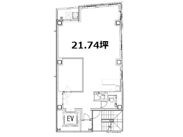 PARK WOOD office iwamotocho21.74T基準階間取り図.jpg