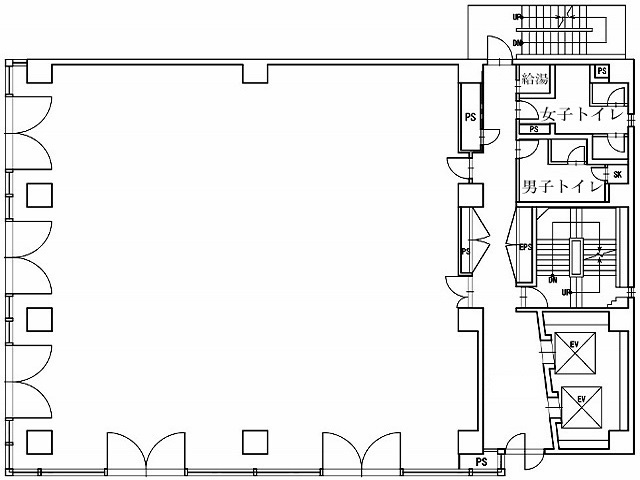 昭和地所目黒基準階間取り図.jpg