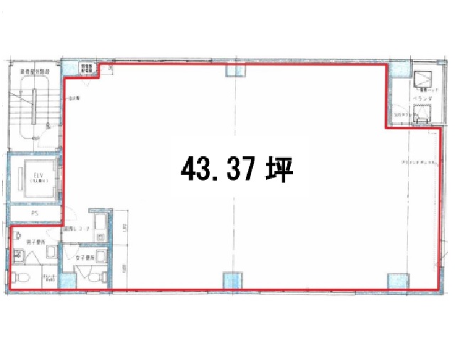 陽光銀座三原橋43.37T基準階間取り図.jpg