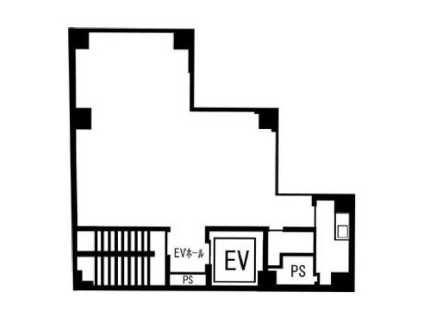 淀屋橋竹村ビル　基準階間取り図.jpg