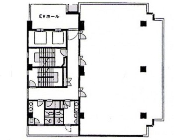 朝日生命松山南堀端ビル基準階間取り図.jpg