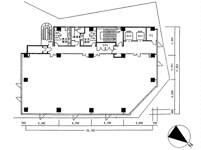 損保ジャパン日本興亜豊橋基準階間取り図.jpg