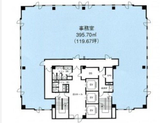 大樹生命岡山ビル基準階間取り図.jpg