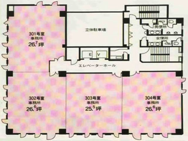 ヴィトリアビル基準階間取り図.jpg