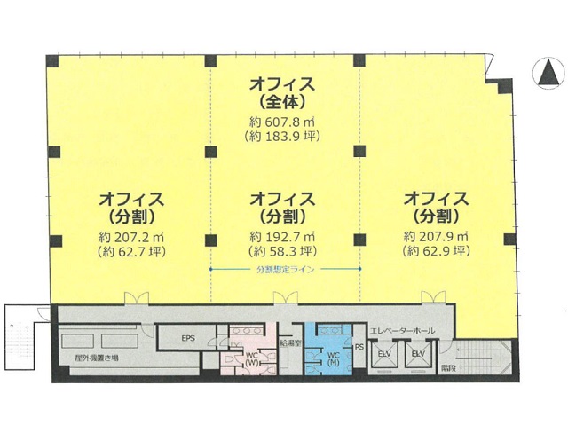 名古屋伏見アイマーク基準階間取り図.jpg