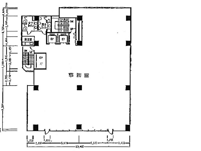 麹町シルクビル基準階間取り図.jpg