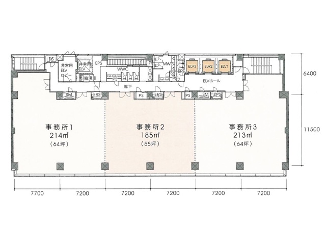 WESTRIO千葉フコク生命基準階間取り図.jpg