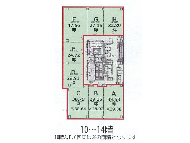 (仮称)心斎橋プロジェクト　基準階間取り図.jpg