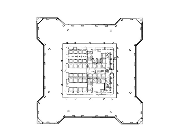 横浜ランドマークタワー基準階間取り図.jpg