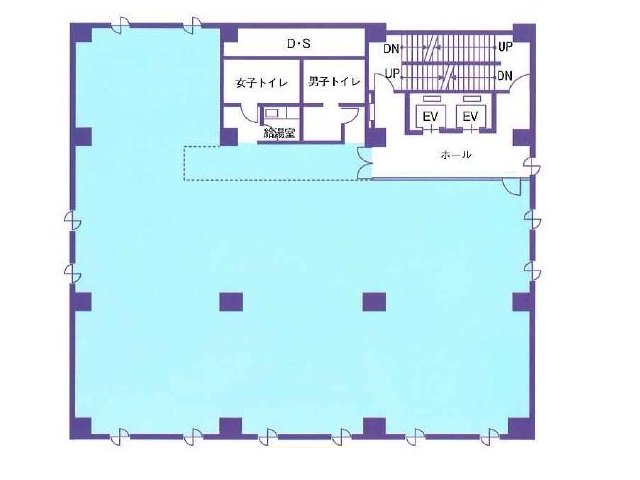 南森町パークビル　基準階間取り図.jpg