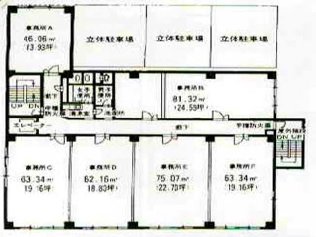 新幹線2号館ビル基準階間取り図.jpg