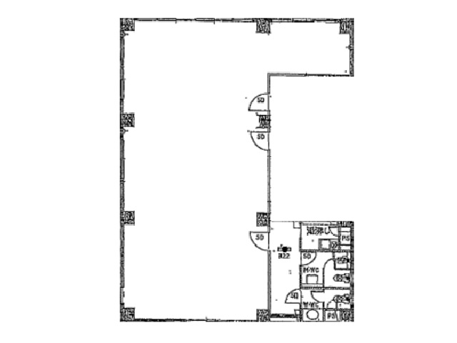 KC新大阪ビル基準階間取り図.jpg