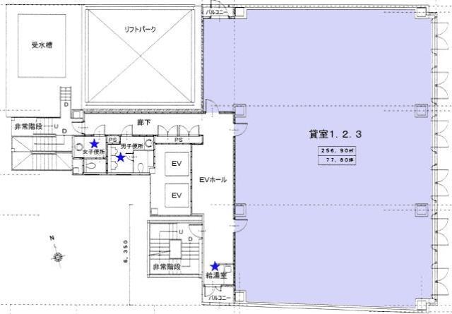 第1ウエノヤビル基準階間取り図.jpg