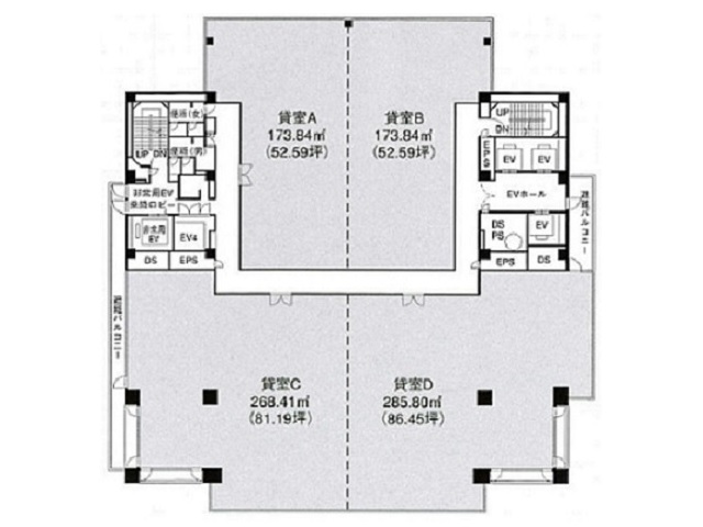 スカイオアシス栄基準階間取り図.jpg