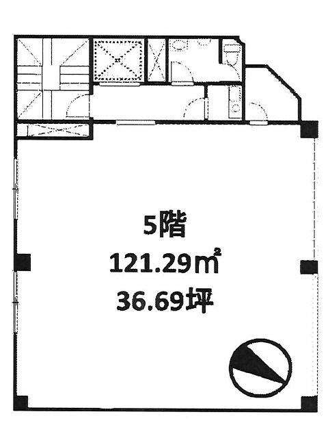 虎ノ門ミズサワ5F36.69T基準階間取り図.jpg