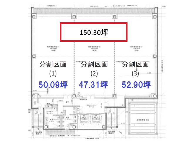 東比恵ビジネスセンターⅢ基準階間取り図.jpg