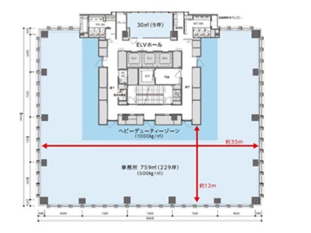 清和梅田ビル基準階間取り図.jpg