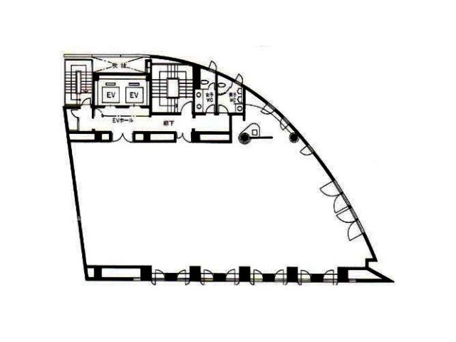 梅田滋賀ビル　基準階間取り図.jpg