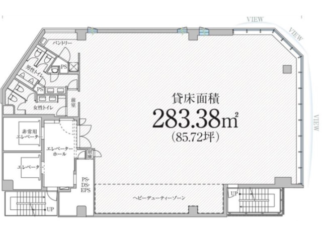 PMO新橋Ⅱ基準階間取り図.jpg