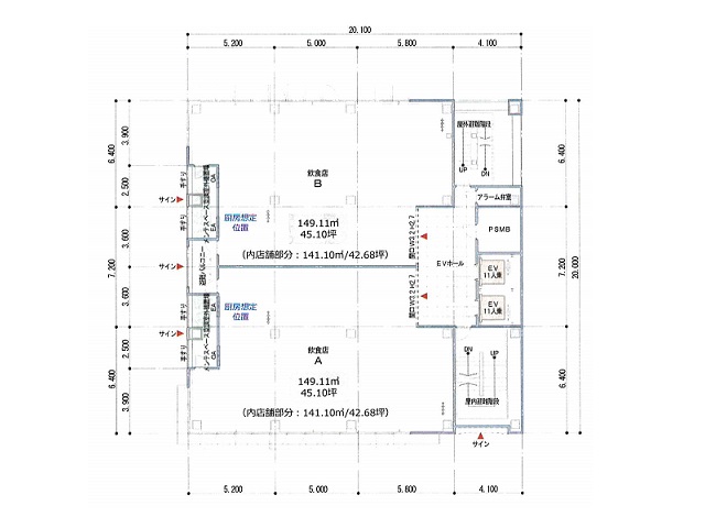 CHIRYU CROSS GATE基準階間取り図.jpg